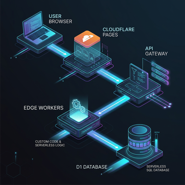 StackAnchor Cloudflare Architecture